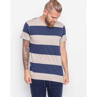 Triko Wemoto River Navyblue Melange - Khaki