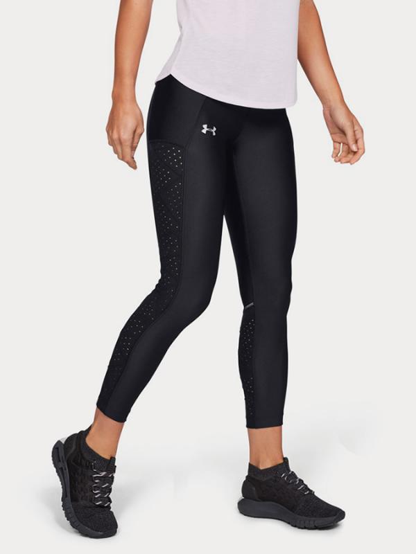 Kompresní legíny Under Armour Fly Fast Raised Thread Crop Černá