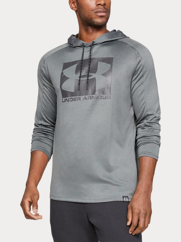 Mikina Under Armour Lighter Longer Po Hoodie Šedá