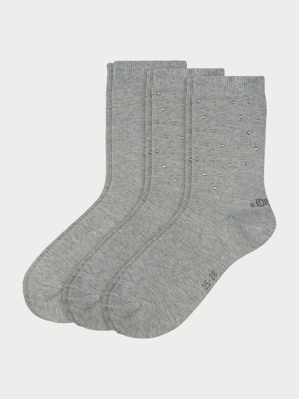 Ponožky s.Oliver S20548-9300 - 3 Pack Barevná
