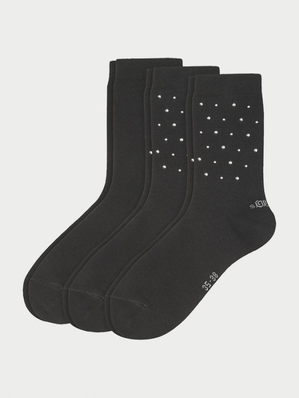 Ponožky s.Oliver S20548-9999 - 3 Pack Barevná