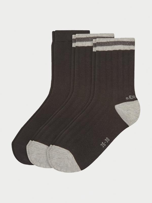 Ponožky s.Oliver S20549-9999 - 3 Pack Barevná