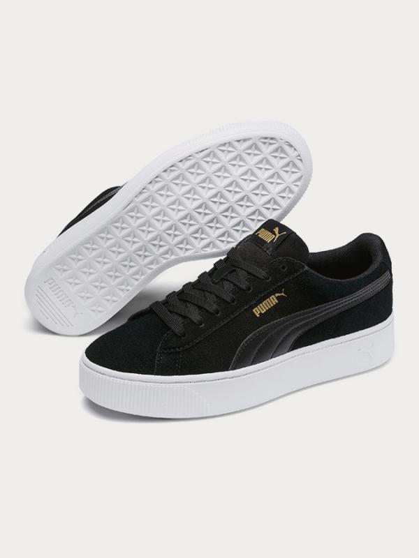 Boty Puma Vikky Stacked SD Black- Bl Černá