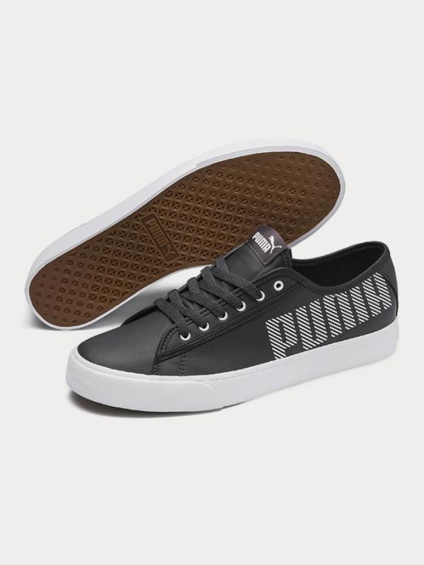 Boty Puma Bari SL Dark Shadow- White Černá
