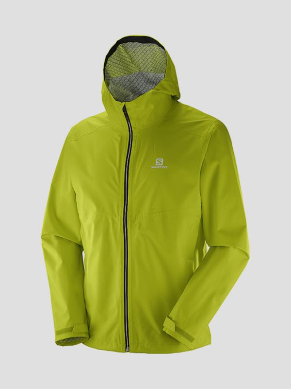 Bunda Salomon La Cote FLEX 2.5L JKT M LIME PUNCH Žlutá
