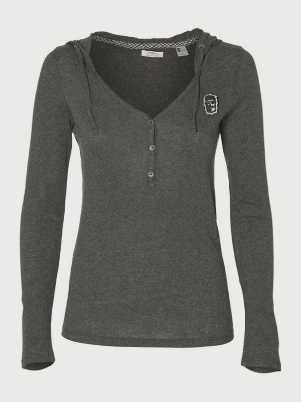 Tričko O´Neill LW Marly Longsleeve Top Šedá