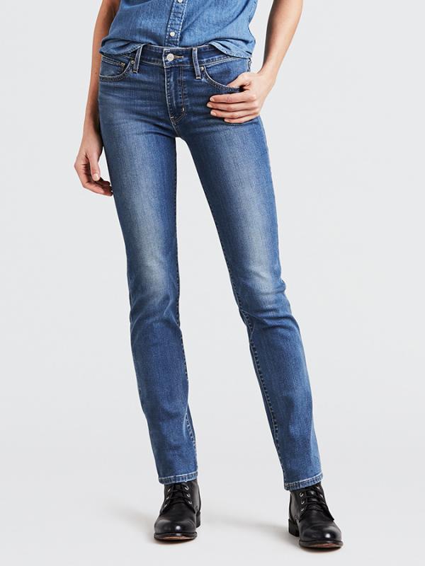 Džíny LEVI'S 712 Slim Modrá