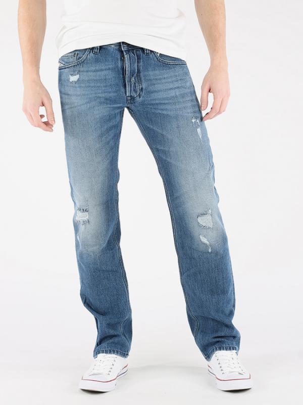 Džíny Diesel SAFADO L.32 PANTALONI Modrá
