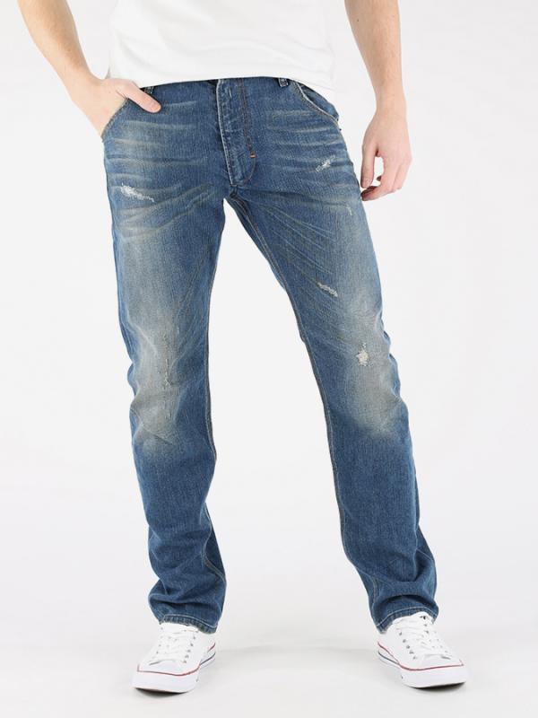 Džíny Diesel KROOLEY L.32 PANTALONI Modrá