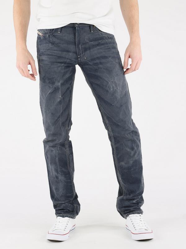 Džíny Diesel SHIONER L.32 PANTALONI Modrá
