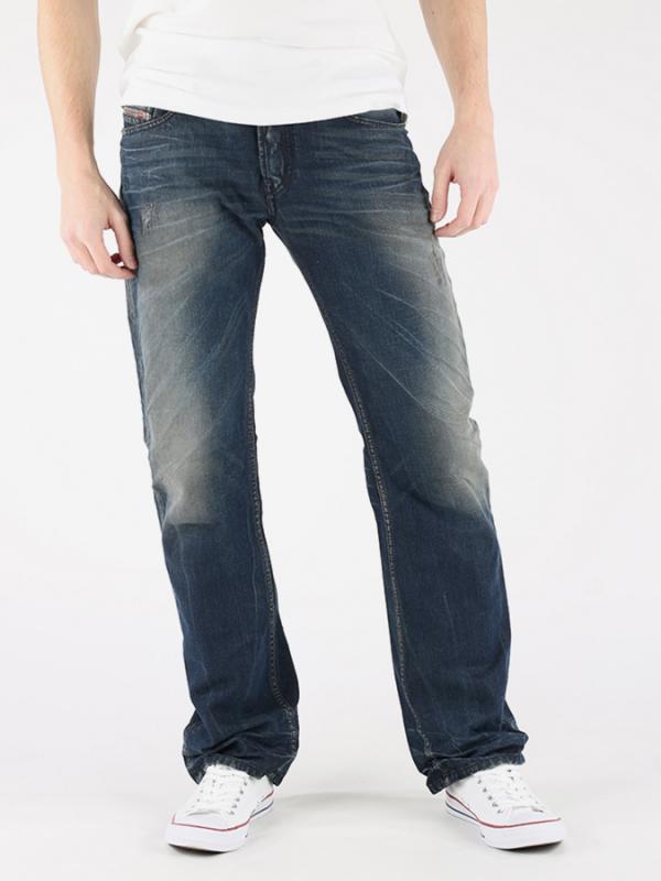 Džíny Diesel NEW-FANKER L.32 PANTALONI Modrá