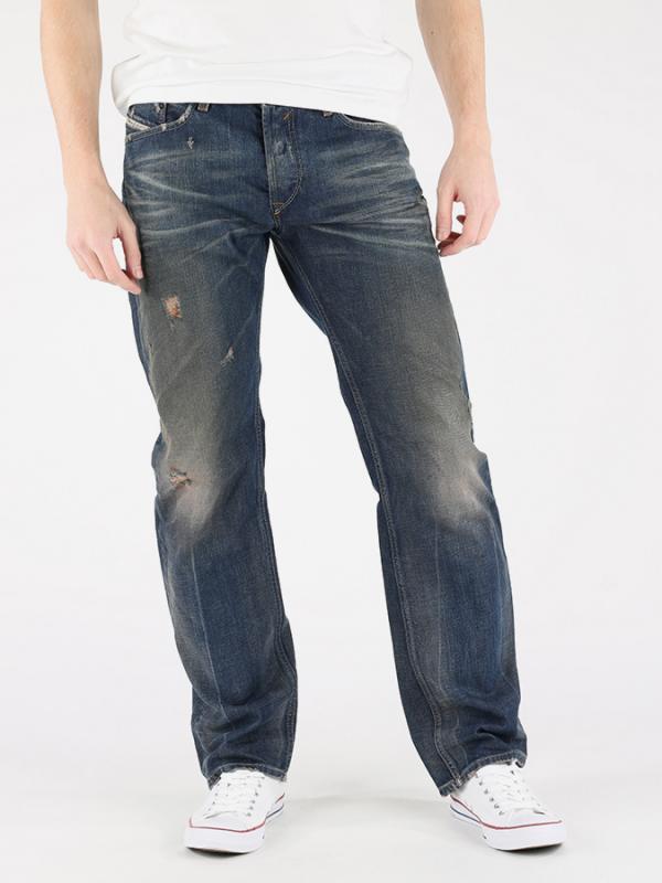 Džíny Diesel WAYKEE L.32 PANTALONI Modrá