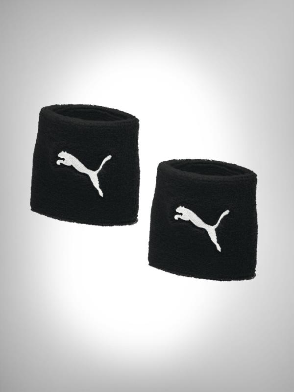 Potítko Puma Cat Wristband black-white Černá