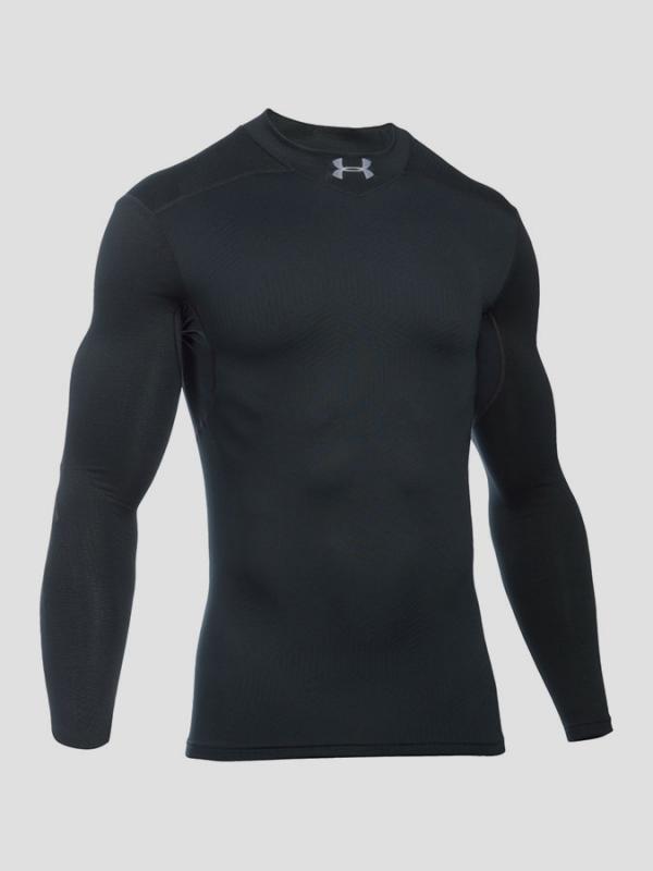 Kompresní tričko Under Armour CGI Elements Mock Černá