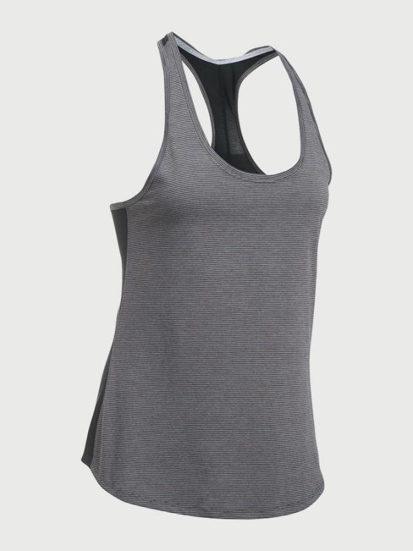 Tílko Under Armour Threadborne Run Mesh Tank Šedá