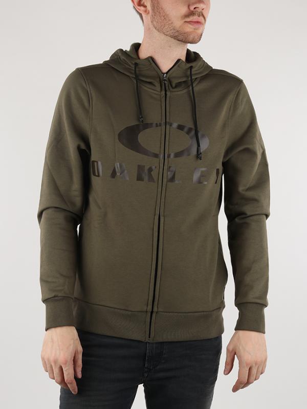 Mikina Oakley Bark Fz Hoodie Zelená