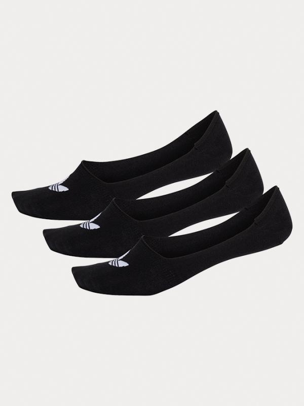 Ponožky adidas Originals No Show Sock 3 Pack Černá