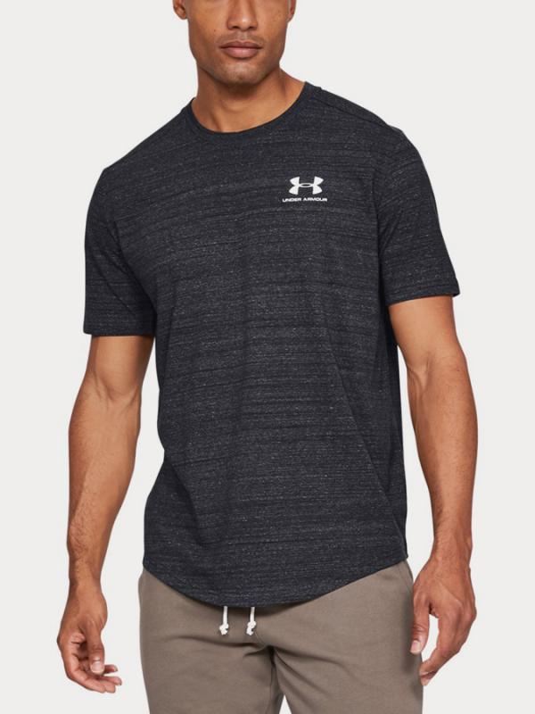 Tričko Under Armour Sportstyle Essential Tee Černá