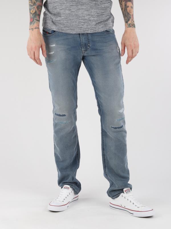 Jogg Jeans Diesel Thavar-Ne Sweat Jeans Modrá