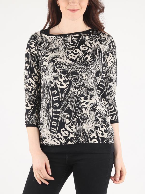 Tričko Diesel TUEZ-C PULLOVER Barevná