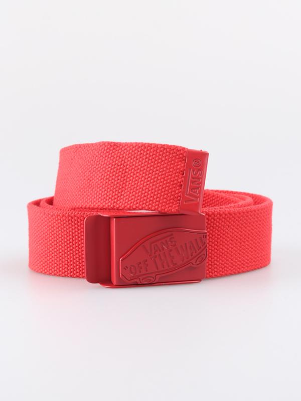 Pásek Vans M Conductor Web Belt Bran Červená