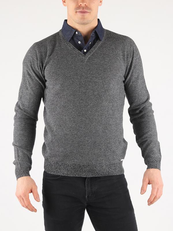 Svetr Diesel K-PAXILLUS PULLOVER Šedá
