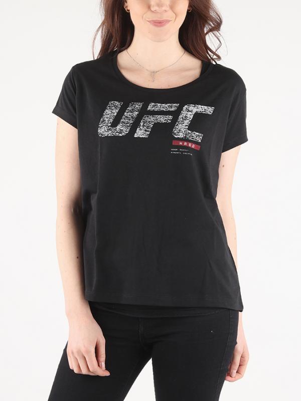 Tričko Reebok Ufc Fg Fight Week Tee Černá
