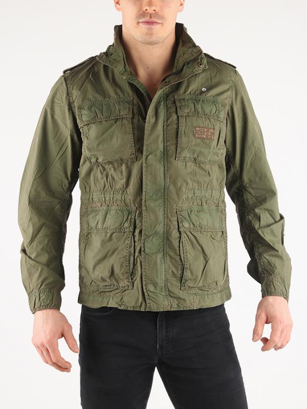 Bunda Diesel JUSFLAY Outerwear/Caban Zelená