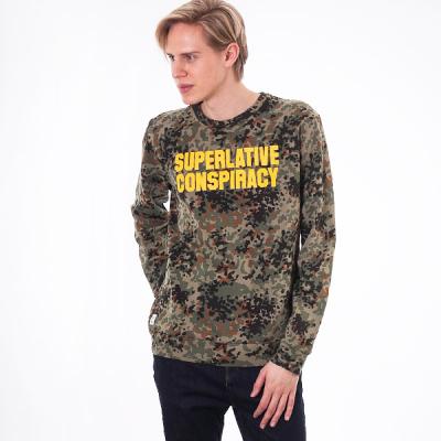 Mikina WeSC SC Flecktarn Crew aloe