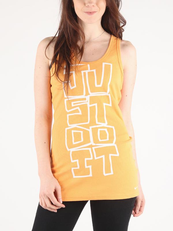 Tílko Nike GRAPHIC DRIFIT TANK Oranžová