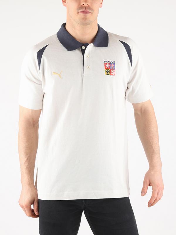 Tričko Puma EU 04 TEAM SS POLO Bílá