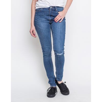 Kalhoty Cheap Monday Second Skin surreal blue