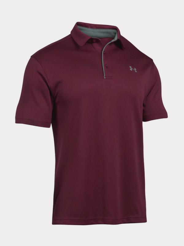 Tričko Under Armour Tech Polo Červená