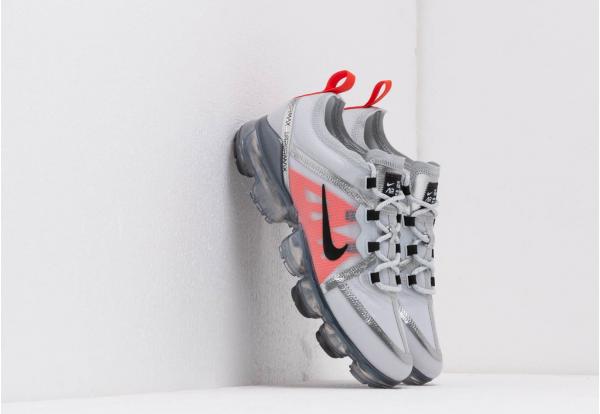 Nike Air Vapormax 2019 (GS) Pure Platinum/ Black-White-Team Orange