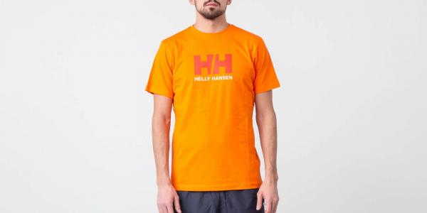Helly Hansen Logo Tee Orange