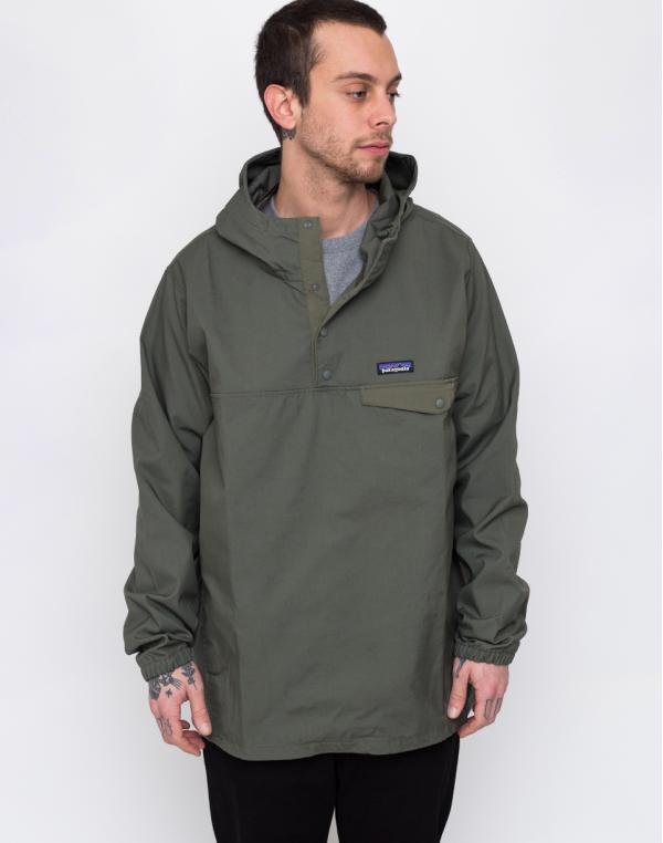 Patagonia Maple Grove Snap-T Pullover Industrial Green M