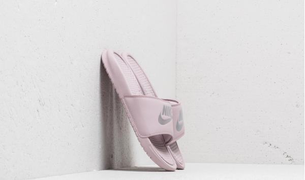 Nike Wmns Benassi Jdi Particle Rose/ Metallic Silver