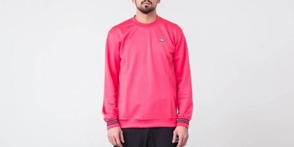 adidas Originals Pique Crewneck Real Pink
