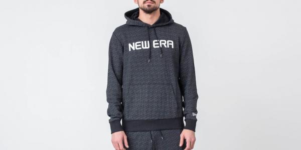 New Era Rain Camo Hoodie Black