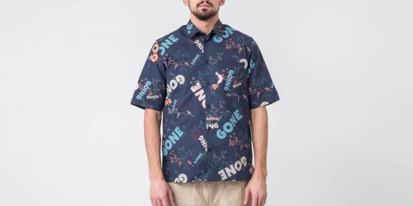 WOOD WOOD Thor Shirt Flowers Multi