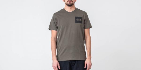 The North Face Fine Tee New Taupe Green