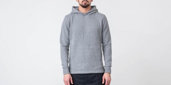 John Elliott Hooded Villain Hoodie Dark Grey