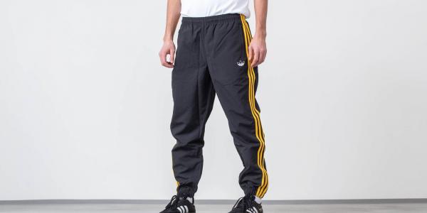 adidas Originals Woven 3-Stripes Pants Black/ Bold Gold