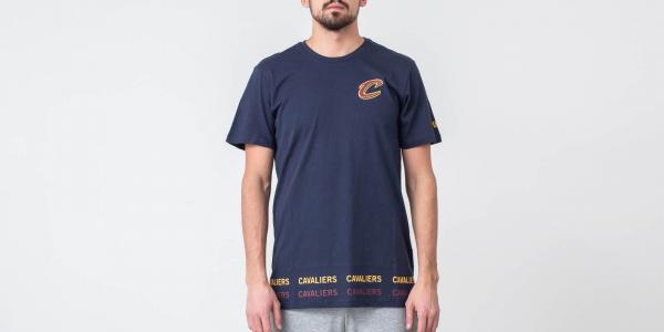New Era NBA Team Wordmark Tee Cleveland Cavaliers Blue