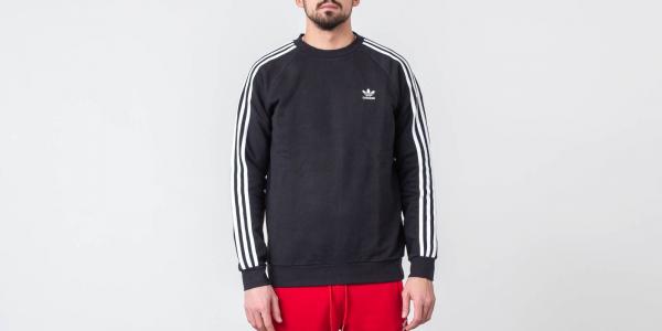 adidas Originals 3-Stripes Crewneck Black