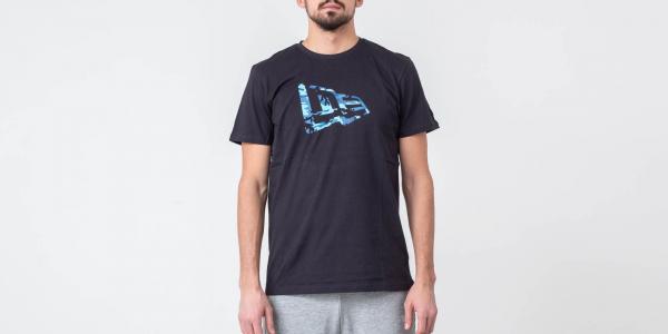 New Era De Flag Camo Infill Tee Navy
