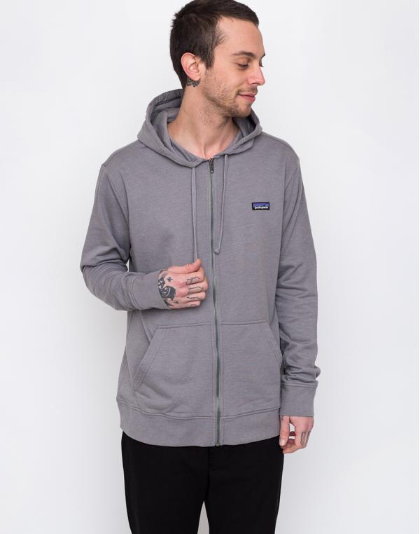 Patagonia P-6 Label Lightweight Full-Zip Hoody Feather Grey L