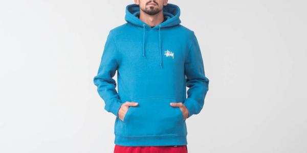 Stüssy Basic Hoodie Ocean
