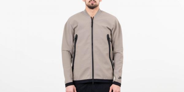 Nike Sportswear Tech Pack Woven Track Jacket Light Taupe/ Newsprint/ Black