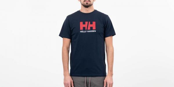 Helly Hansen Logo Tee Navy